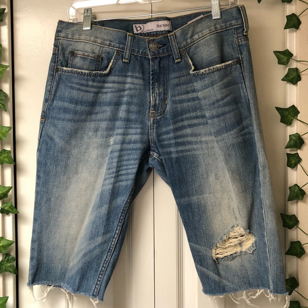 Cutoff Denim Shorts